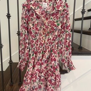 Semi sheer Misa dress Size M! Very gently used!